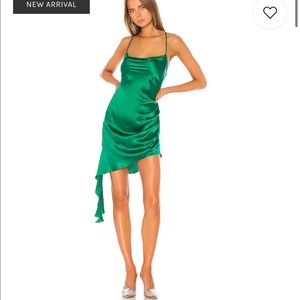 Amanda Uprichard Violetta dress in green